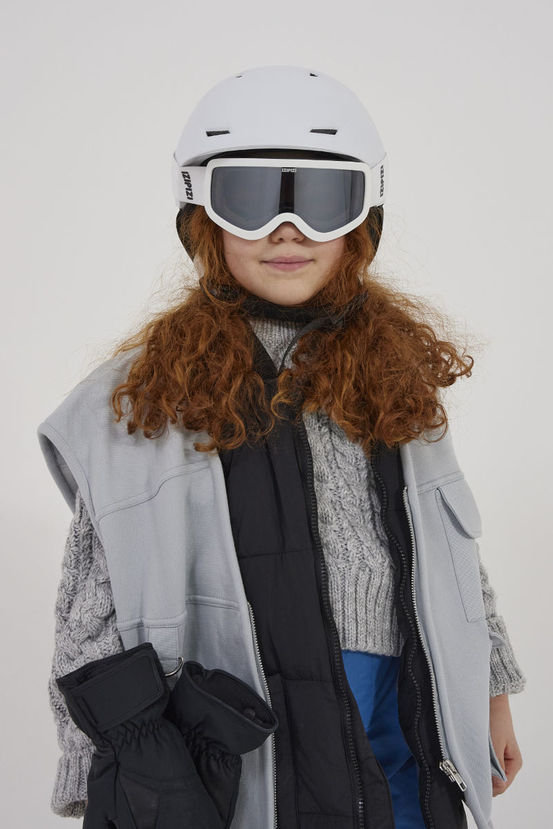 izipizi Snow Junior Skibrille für Kinder, 4-10 Jahre