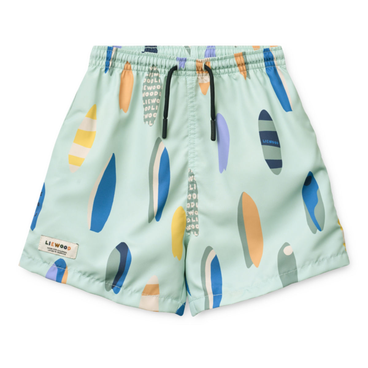 Liewood Duke Boardshorts LW20068M in Mint Schrägansicht