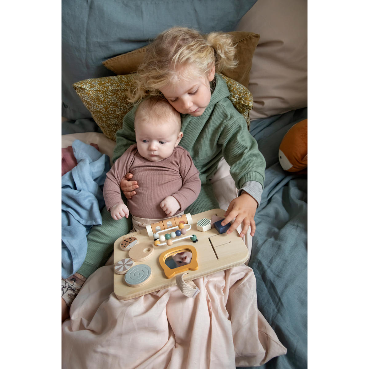 Sebra Wooden Activity Board, Woodland