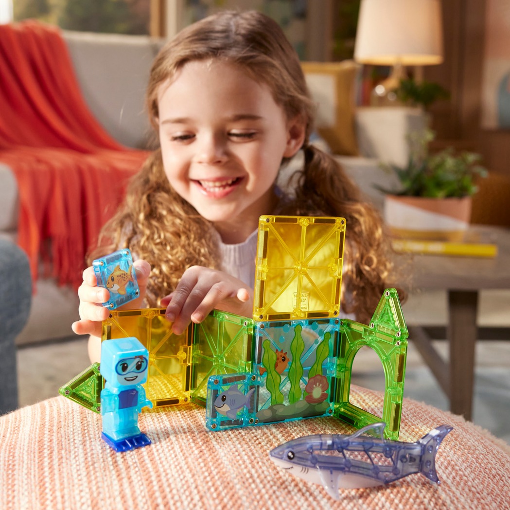 Magna-Tiles Shark-Drive - 13 Teile