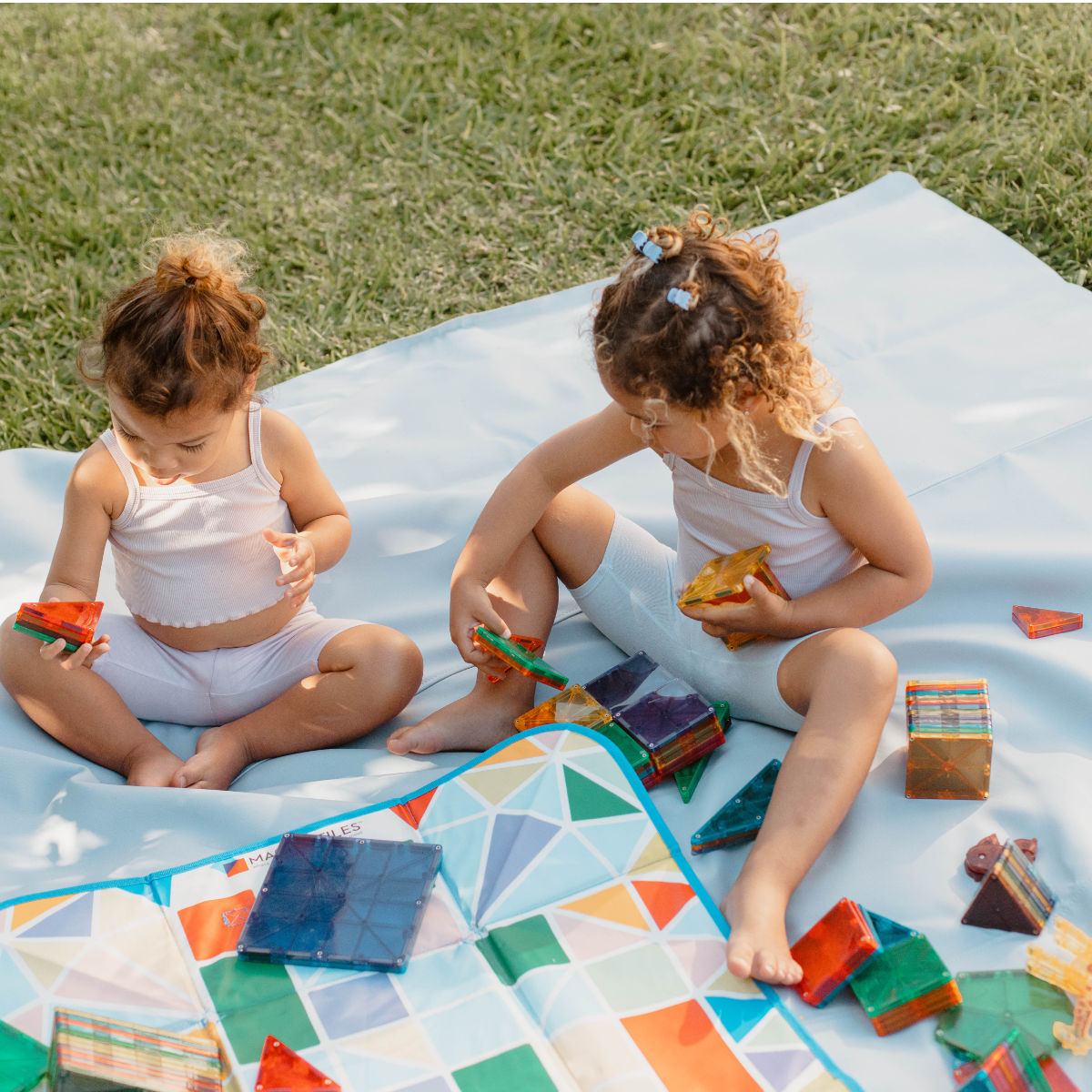 Magna-Tiles Spielmatte und Aufbewahrungsbox