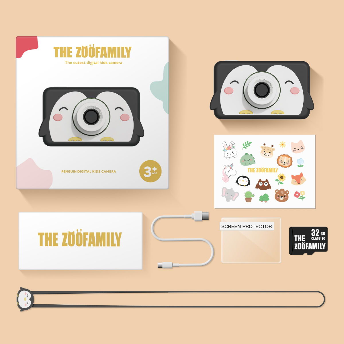 The Zoofamily Zoo Friends C1 Kids Camera