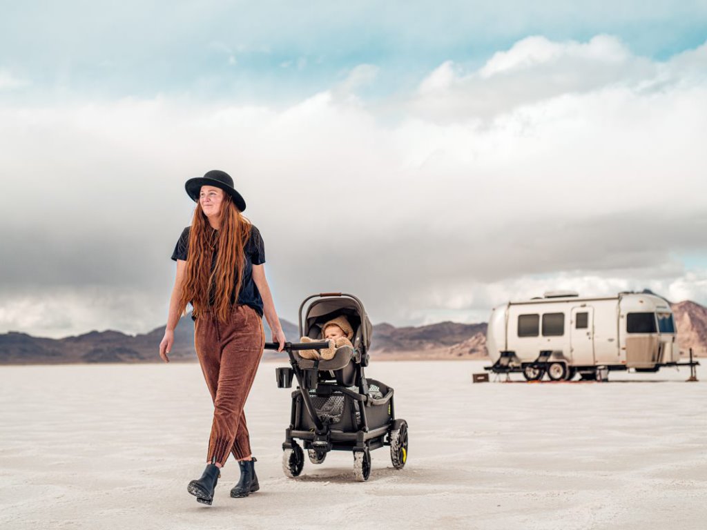 VEER Cruiser All-Terrain Duo foldable Handcart incl. Sun Canopy