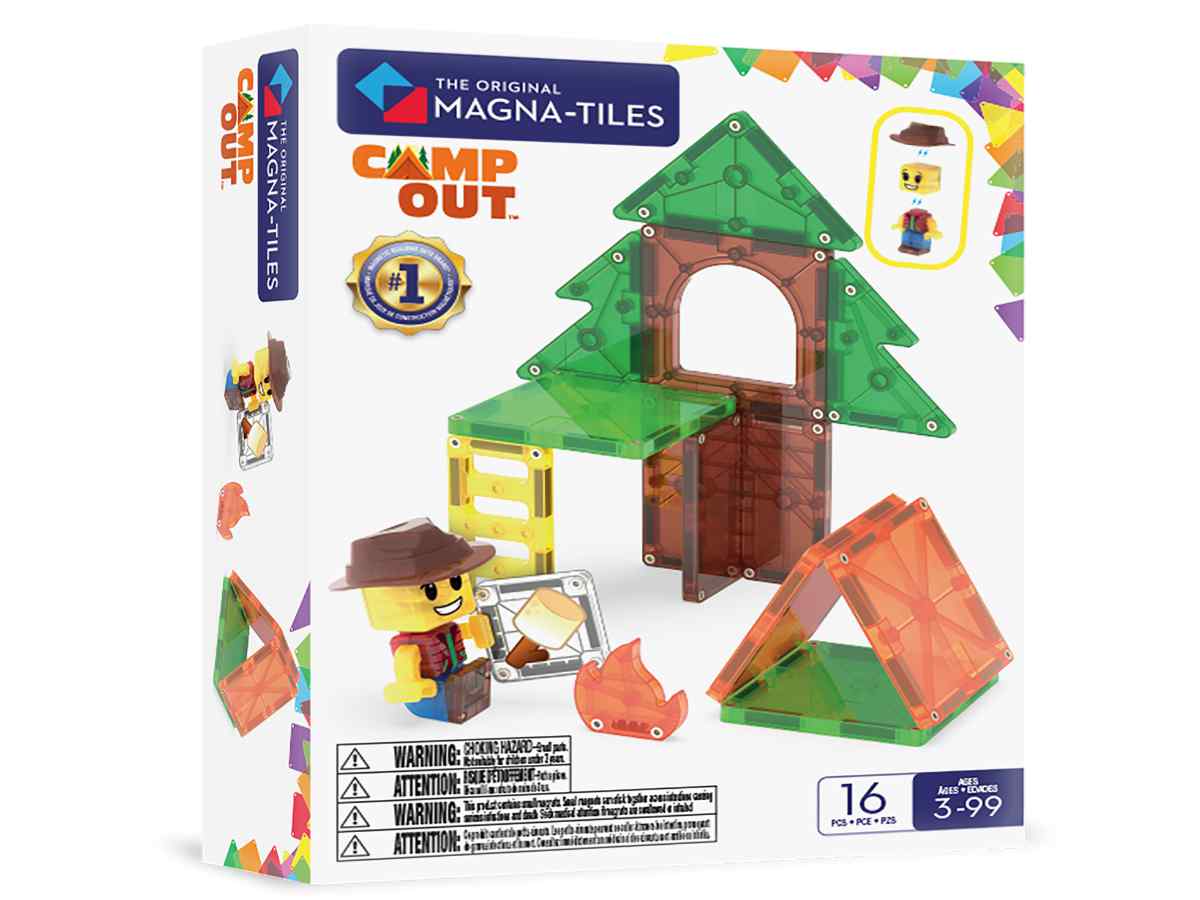 Magna-Tiles Camp out - 16 pieces