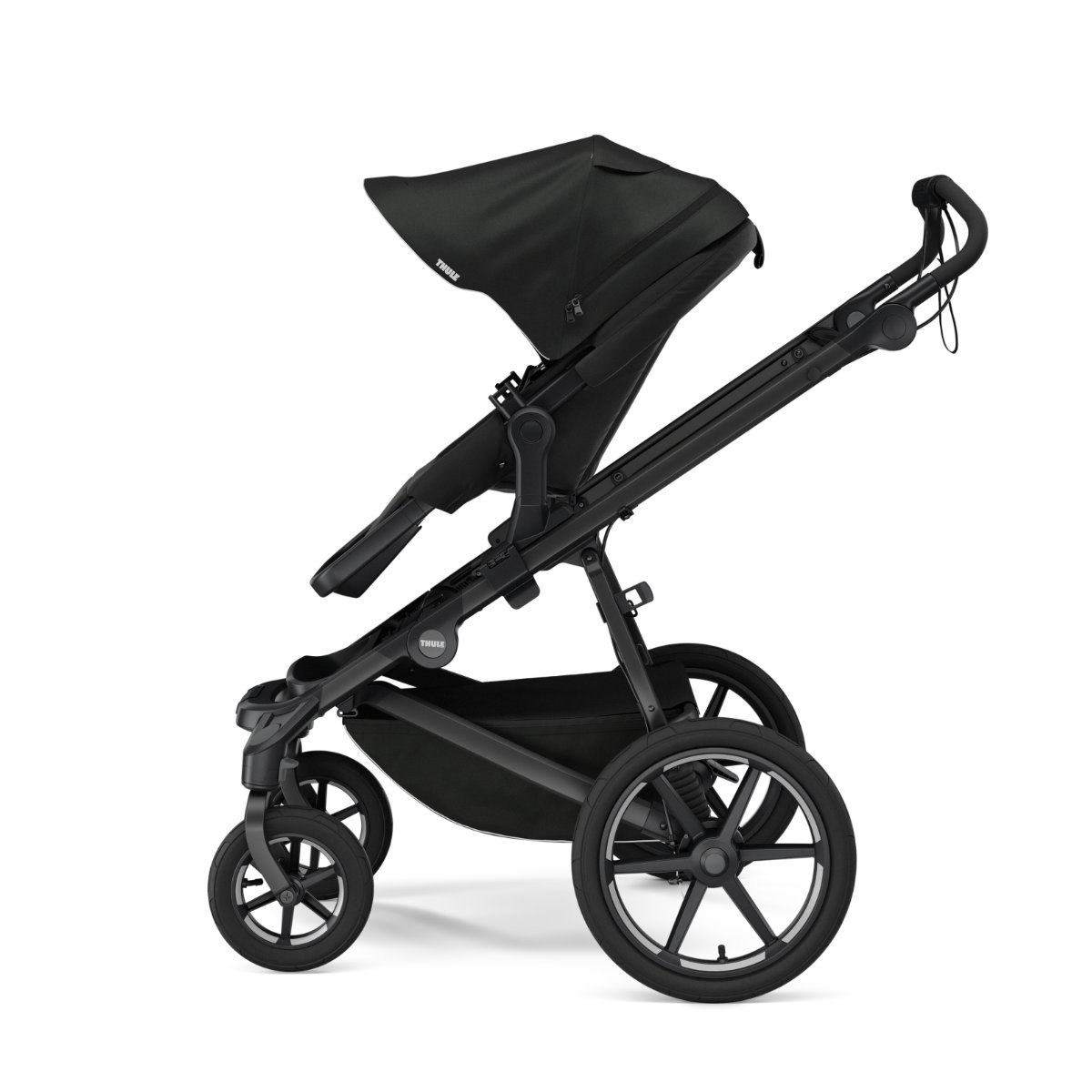 Thule Urban Glide Wendbarer Sitz 10102011 in Schwarz - Seitenansicht