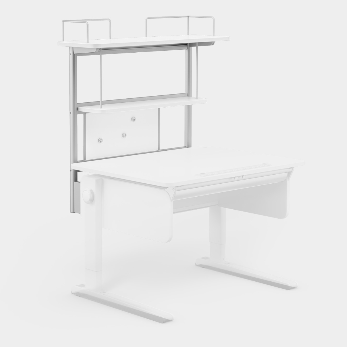Moll Flex Deck Champion – Shelf Extension with Whiteboard