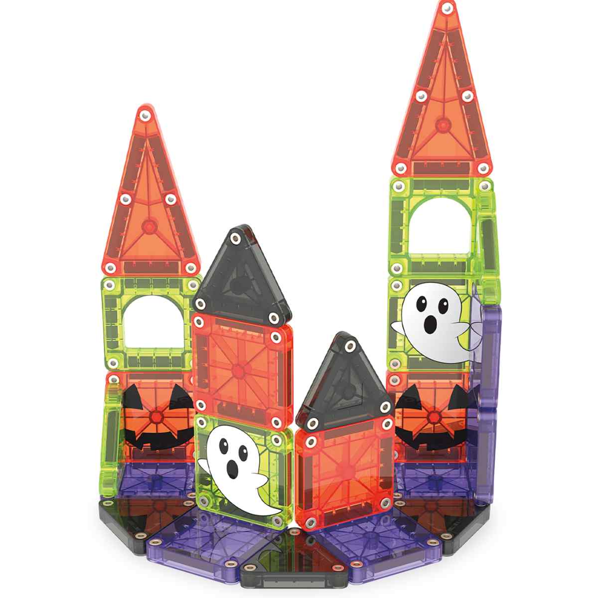 Magna-Tiles Travel microMAGS Spooky Reiseset - 24 Teile