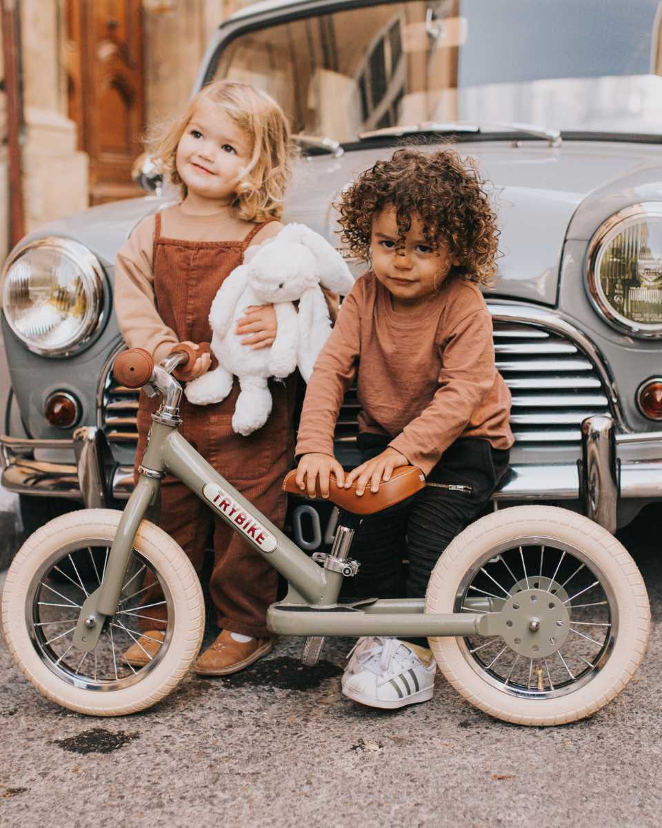 Trybike 2‑in‑1 Steel Tricycle / Balance Bike