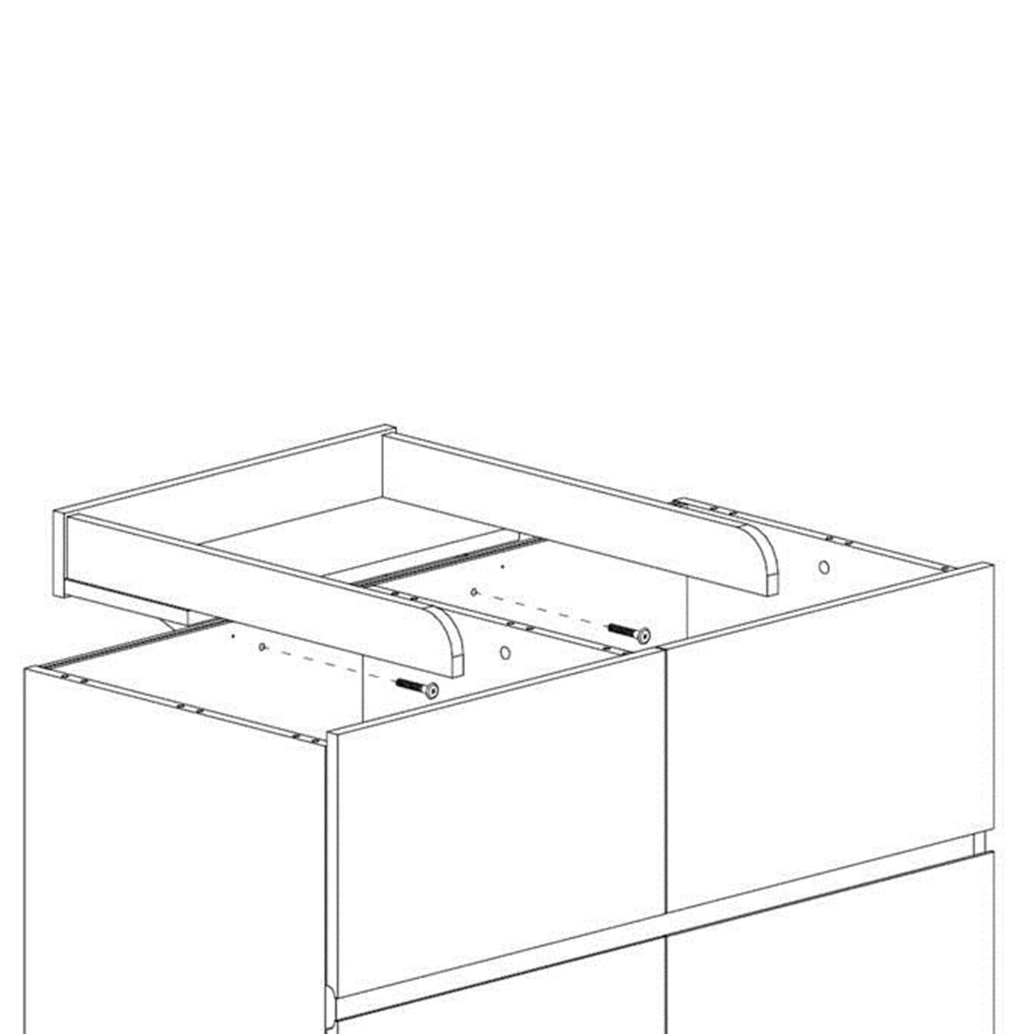 Quax Trendy Changing top for chest of drawers