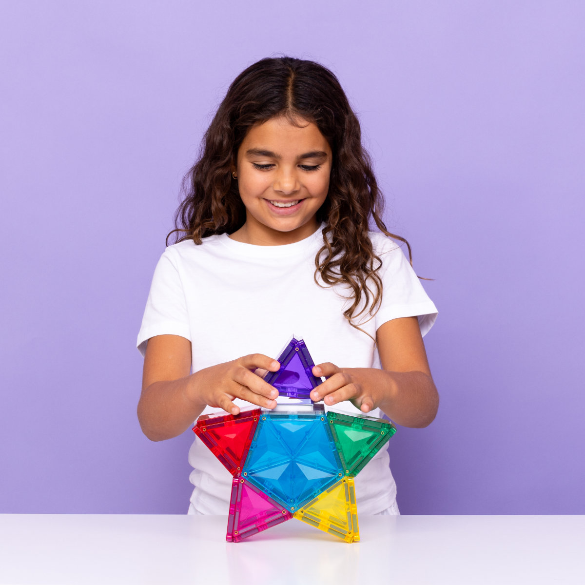 Connetix Magnetbausteine Light Up Star Pack – 28 Teile