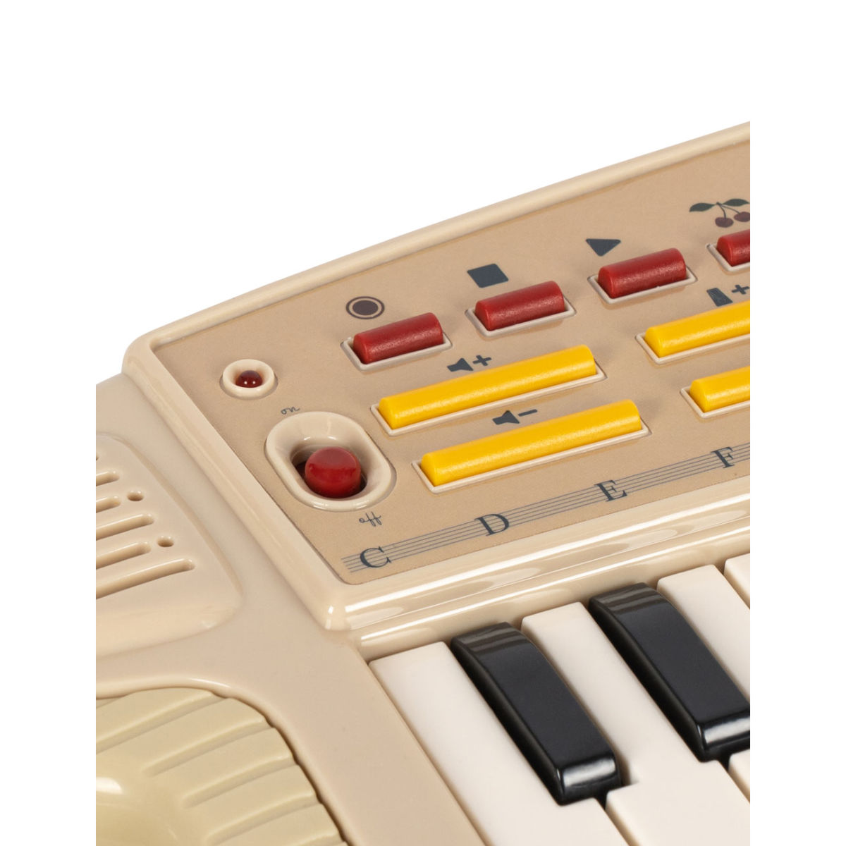 Konges Sløjd Music Keyboard KS106179 in Beige - Detailansicht