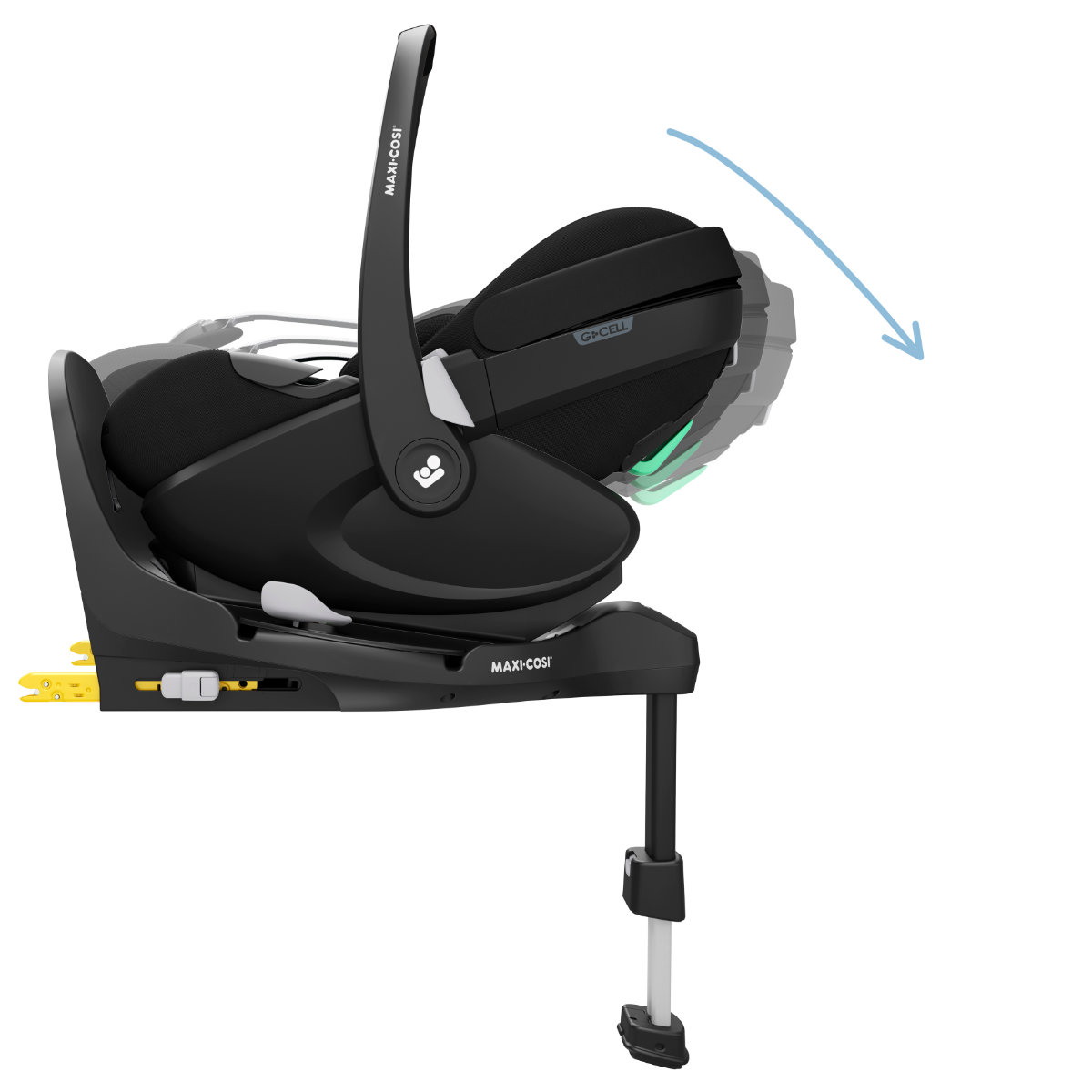 Nuna DEMI Next Pram Set 3-in-1 incl. Maxi Cosi Pebble 360 Pro 2 i-Size