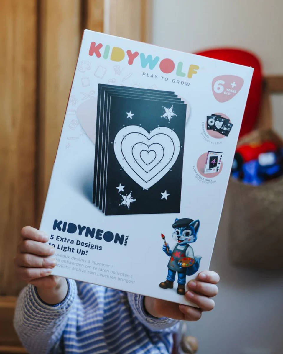Kidywolf Refill Set for KIDYNEON Creative Board