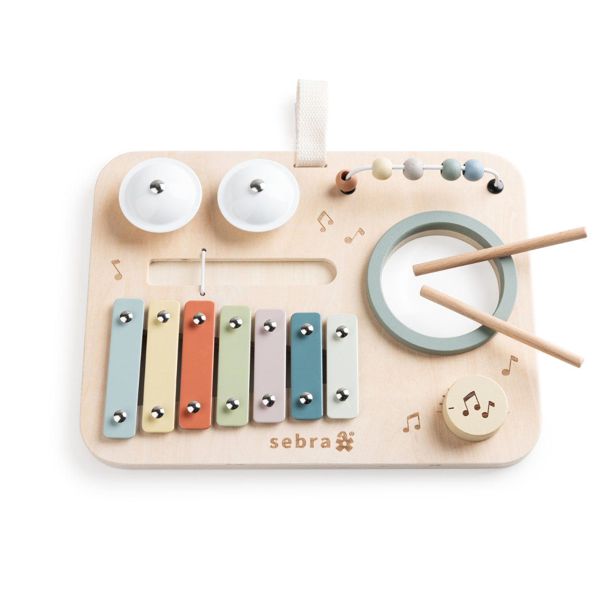 Sebra Wooden Activity Board – Music