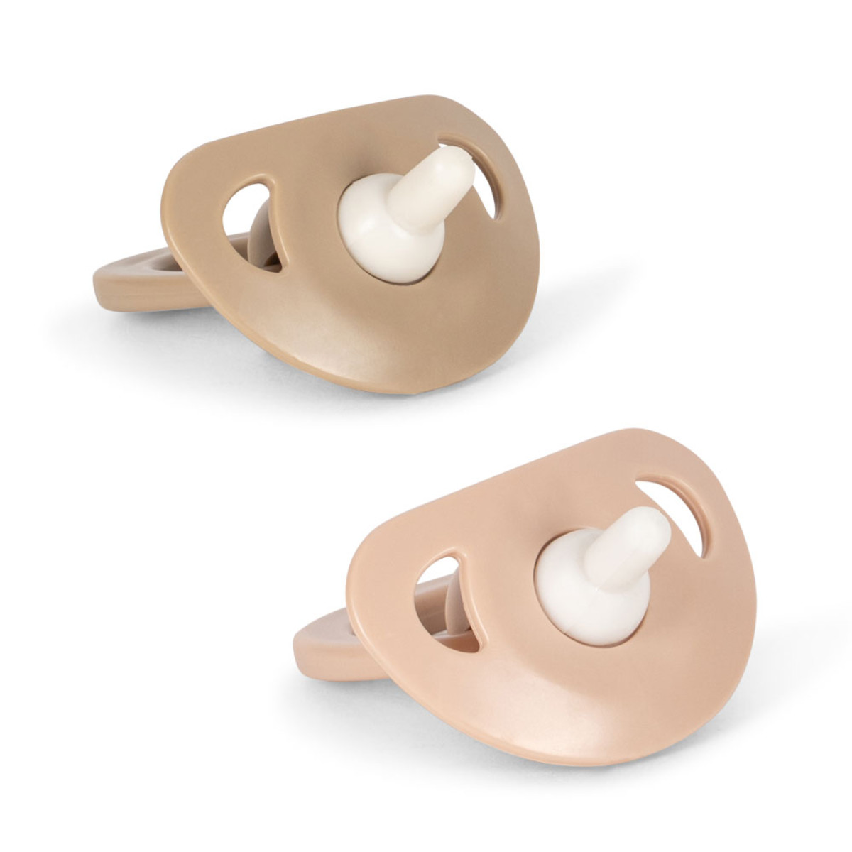 Konges Sløjd Puppenschnuller KS105835-P00025 Beige - schräge Ansicht