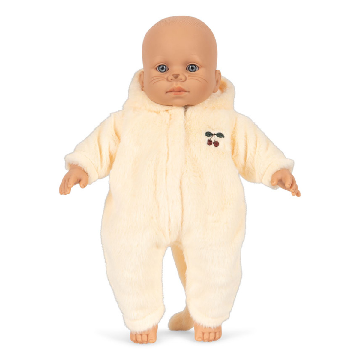 Konges Sløjd Kitty Puppe in Creme - Vorderansicht KS106078