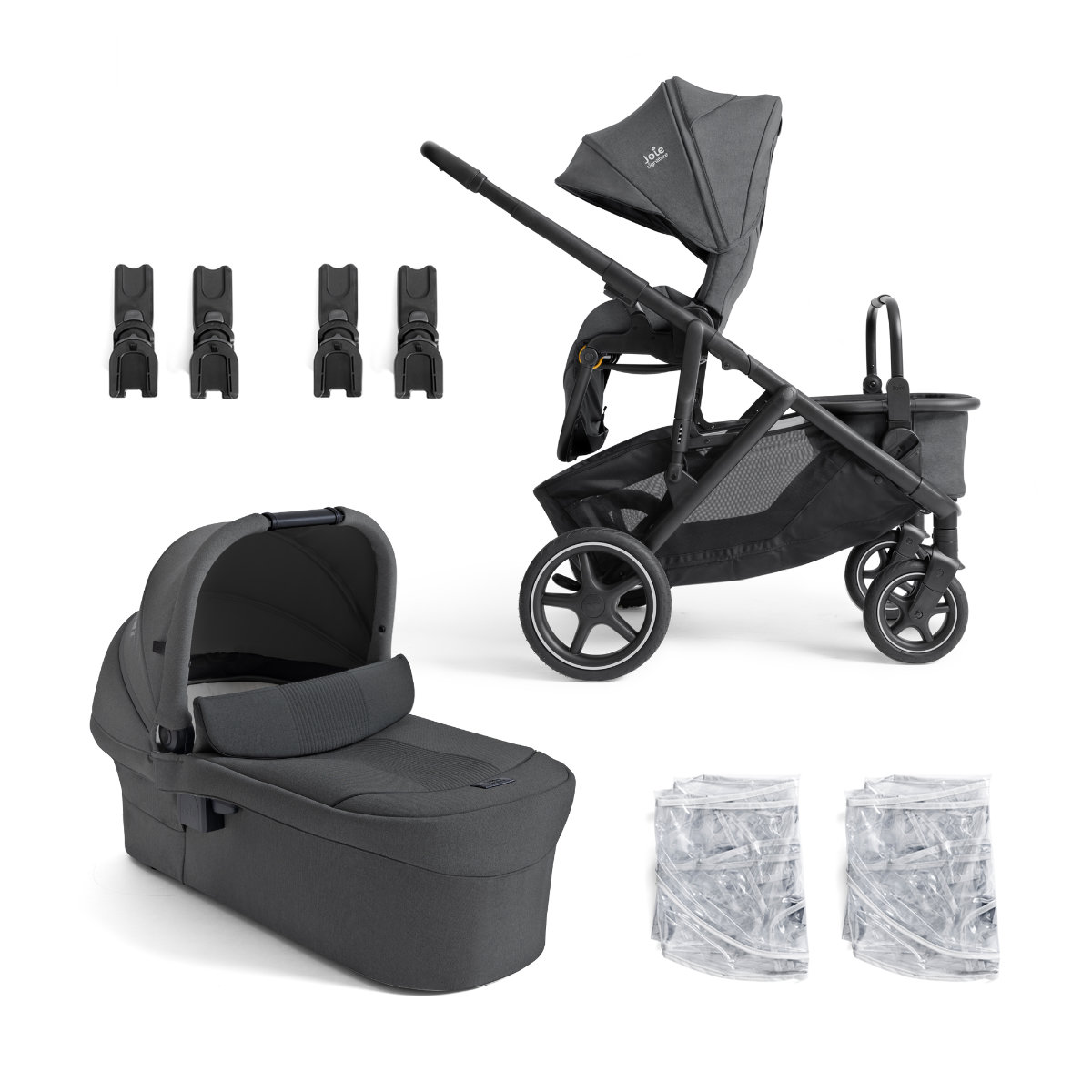 Joie Signature Versiti Kinderwagen Set 3 in 1 inkl. Joie Signature i-Level Pro i-Size Babyschale
