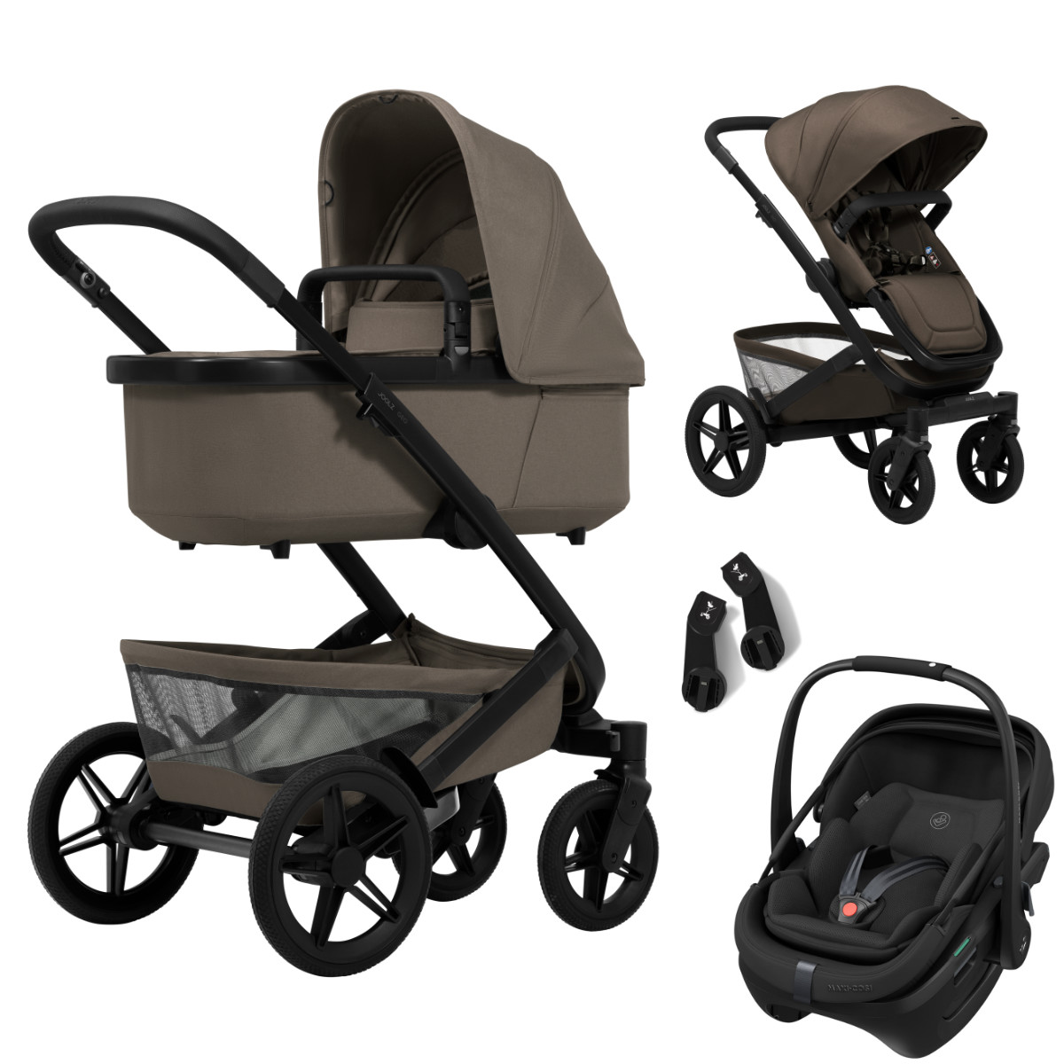 Joolz Geo5 Kinderwagen Set 3 in 1 inkl. Maxi Cosi Coral Slide Pro