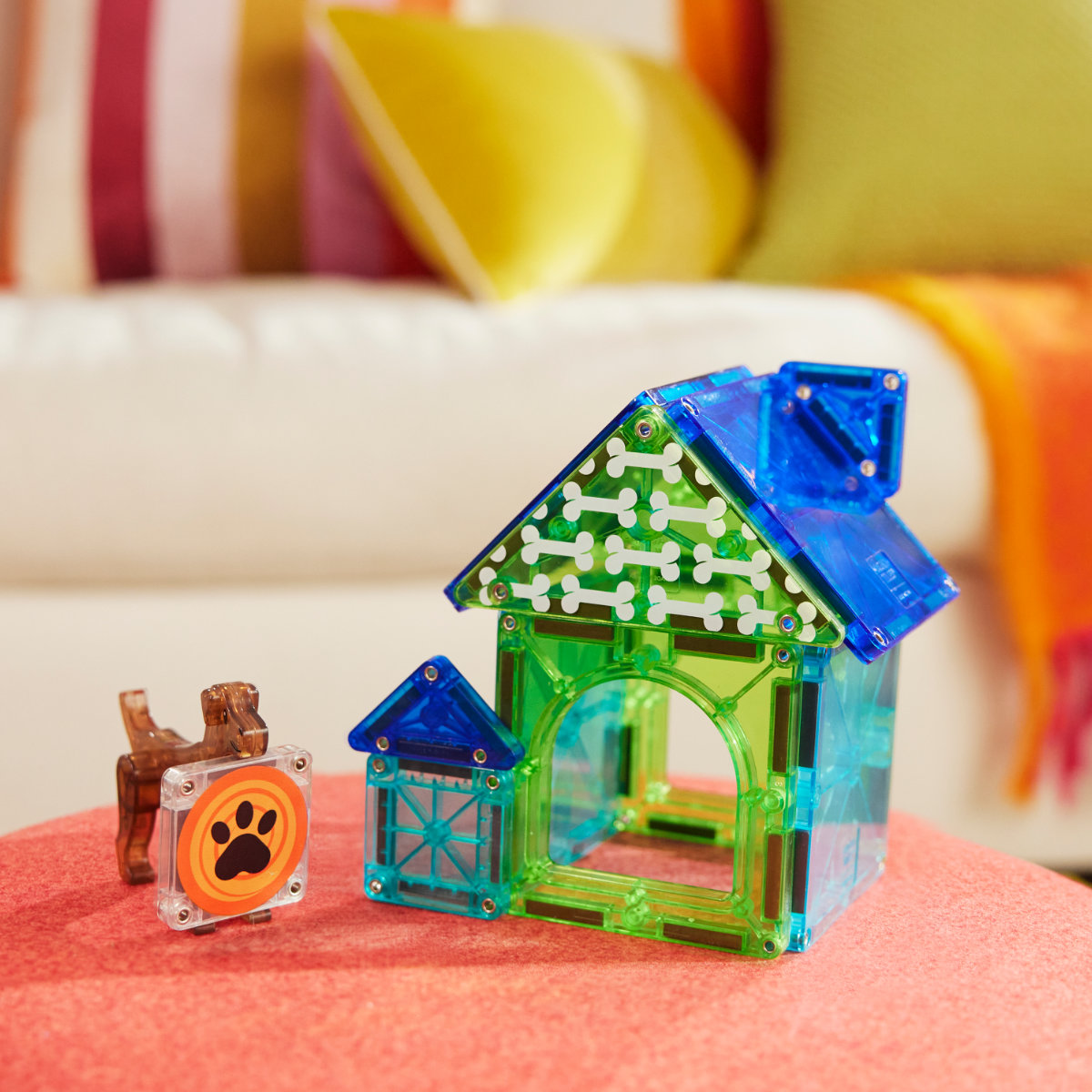 Magna-Tiles Dog house – 13 Teile