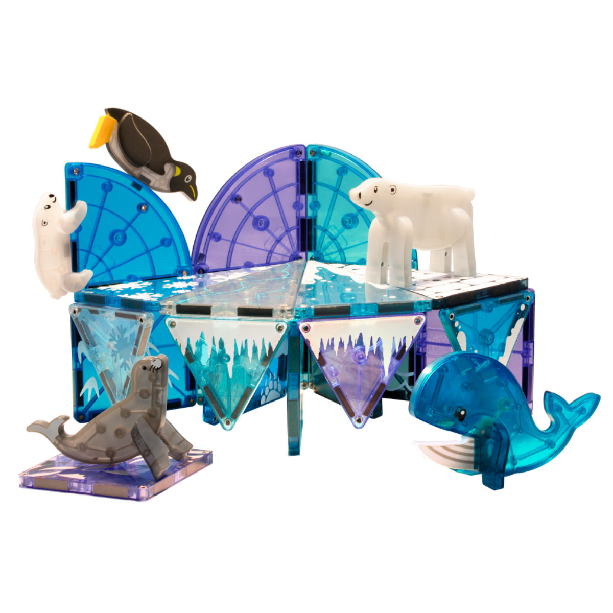 Magna-Tiles Arctic Animals – 25 Pieces