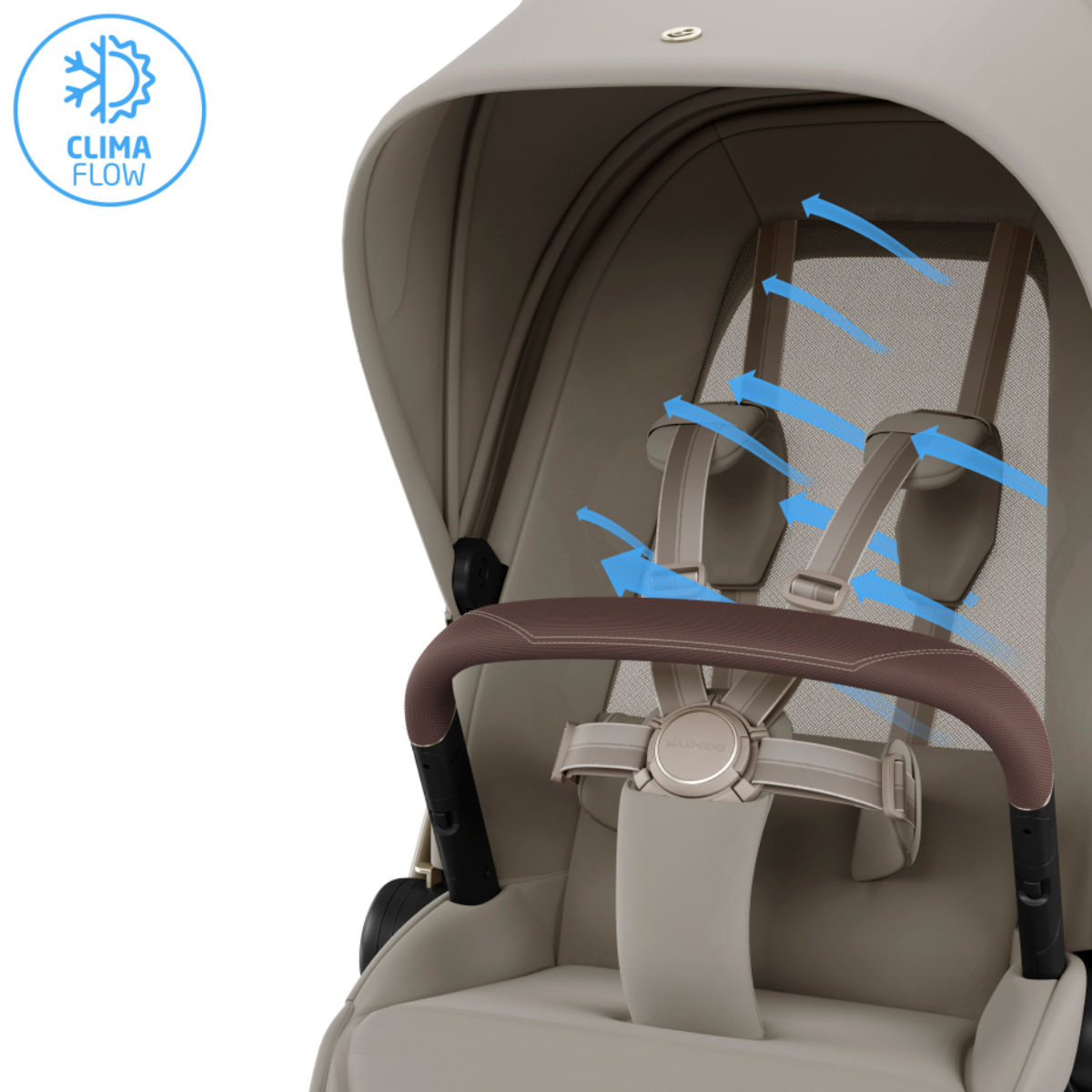 Maxi Cosi Fame Kinderwagen Set 3 in 1 inkl. Nuna ARRA Flex i-Size Babyschale