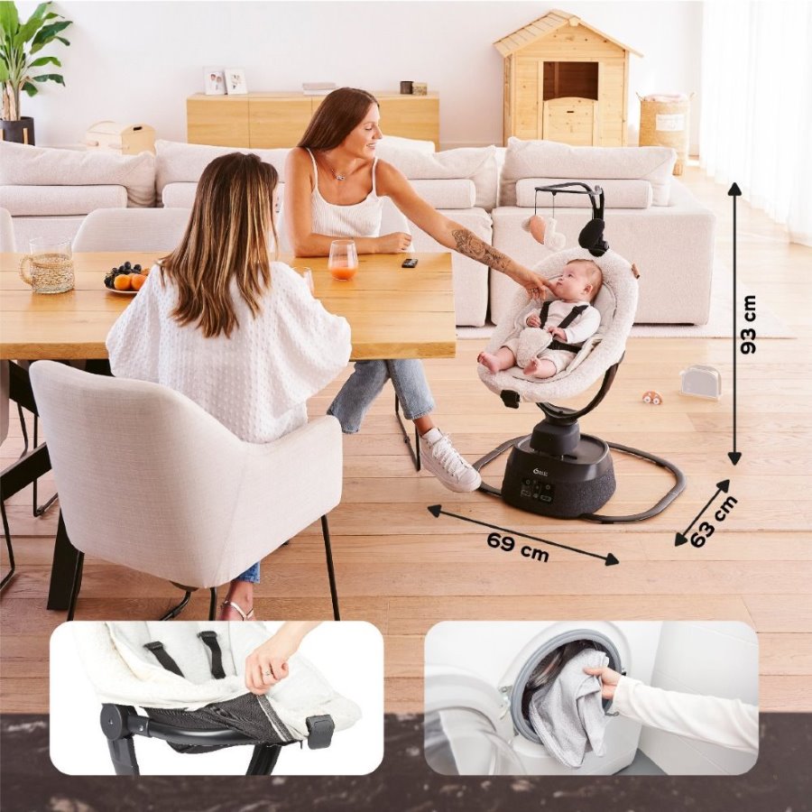 Babymoov Electric Baby Bouncer Swoon Evolution