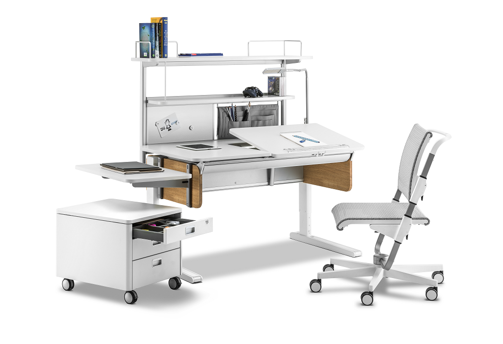 Moll Flex Deck Champion – Shelf Extension with Whiteboard