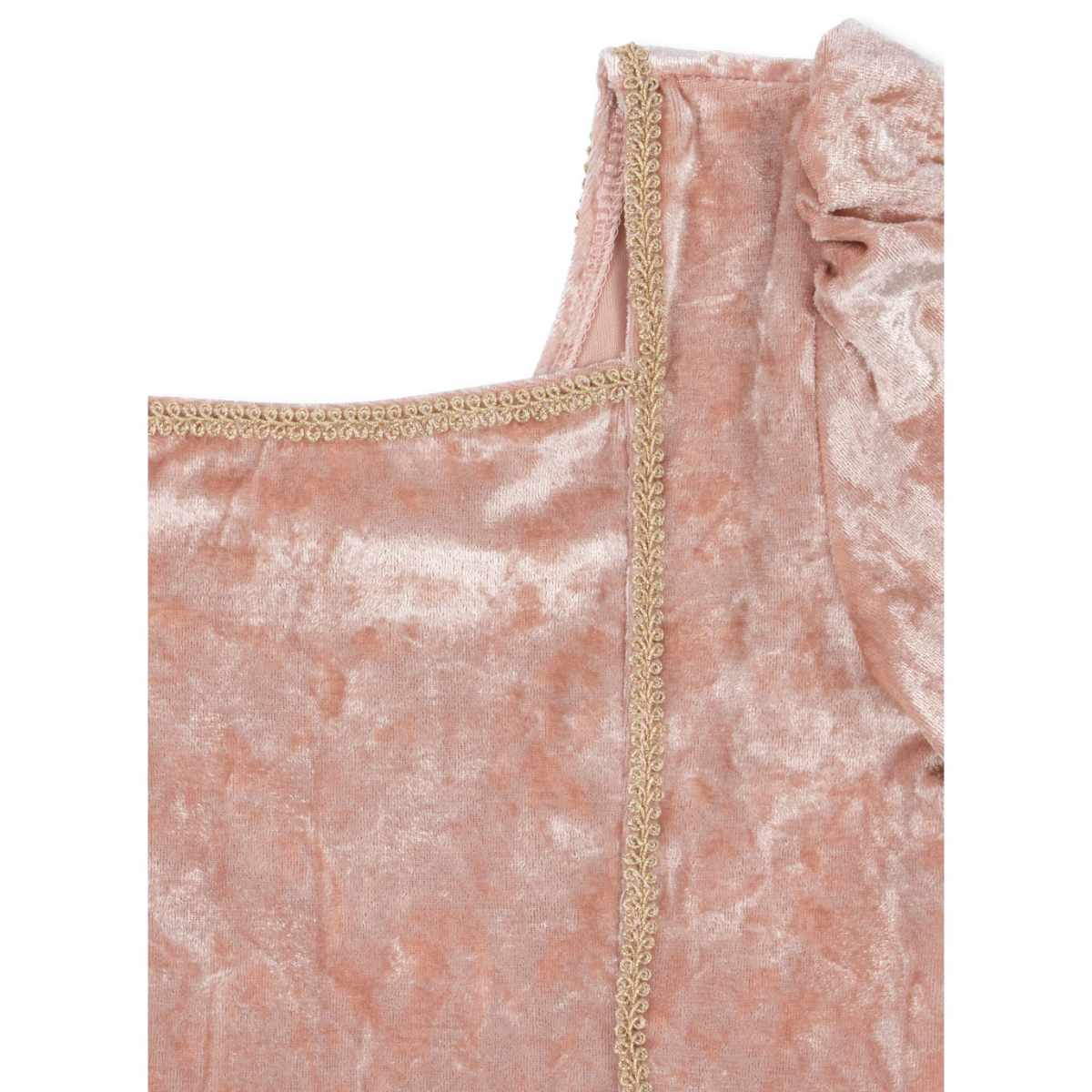 Konges Sløjd Elisa Prinzessin Kostüm Cloud Pink – Kleid mit Samt & Tüll