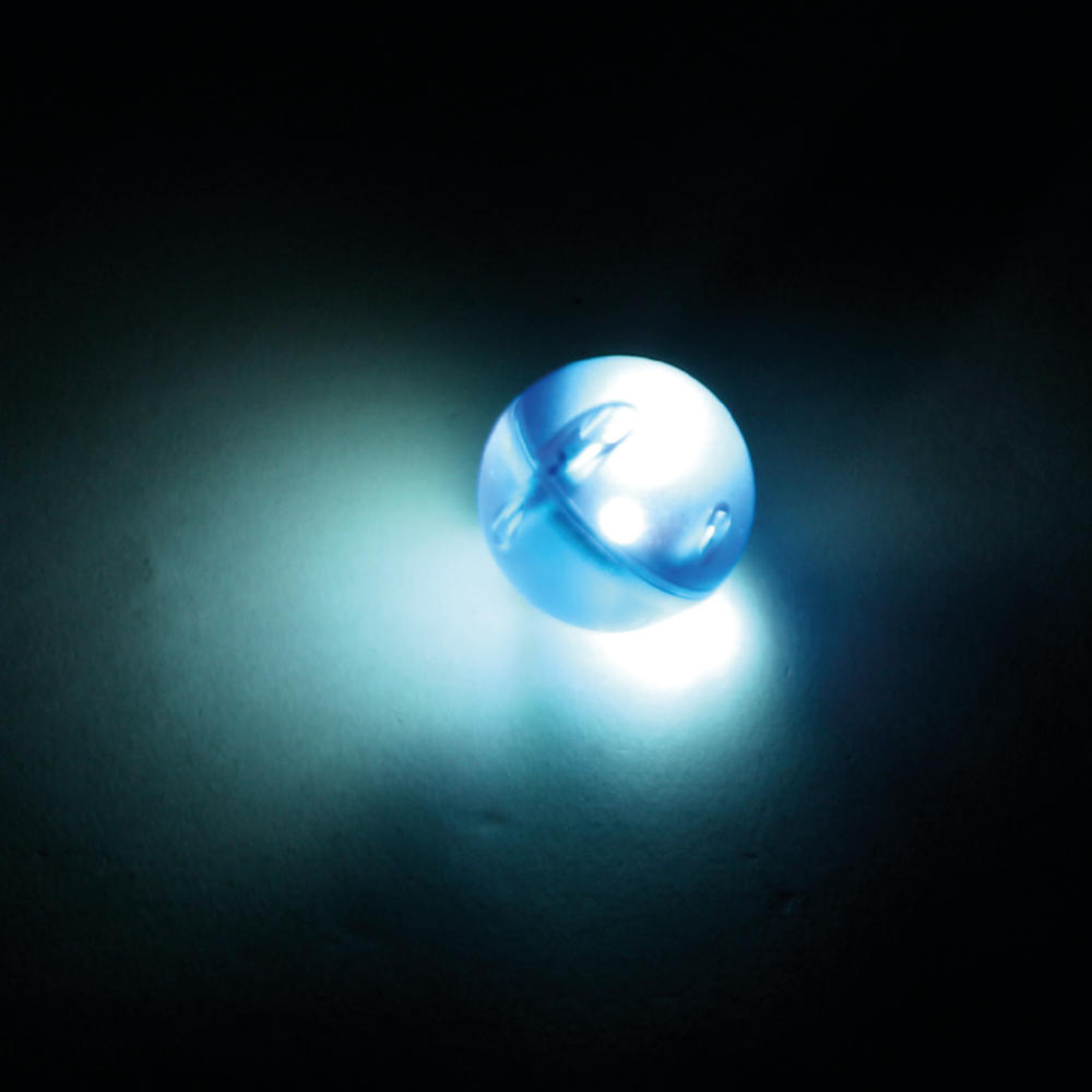 Cleverclixx Ball Run Light Effect – 100 Pieces Magnetic Tiles