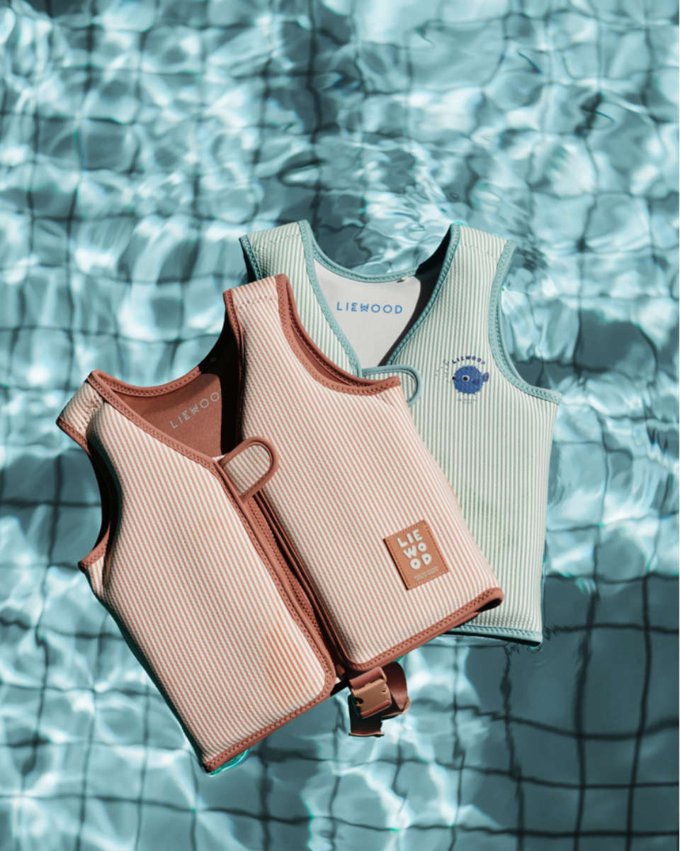 Liewood Dove Seersucker Schwimmweste – Kinder Schwimmhilfe