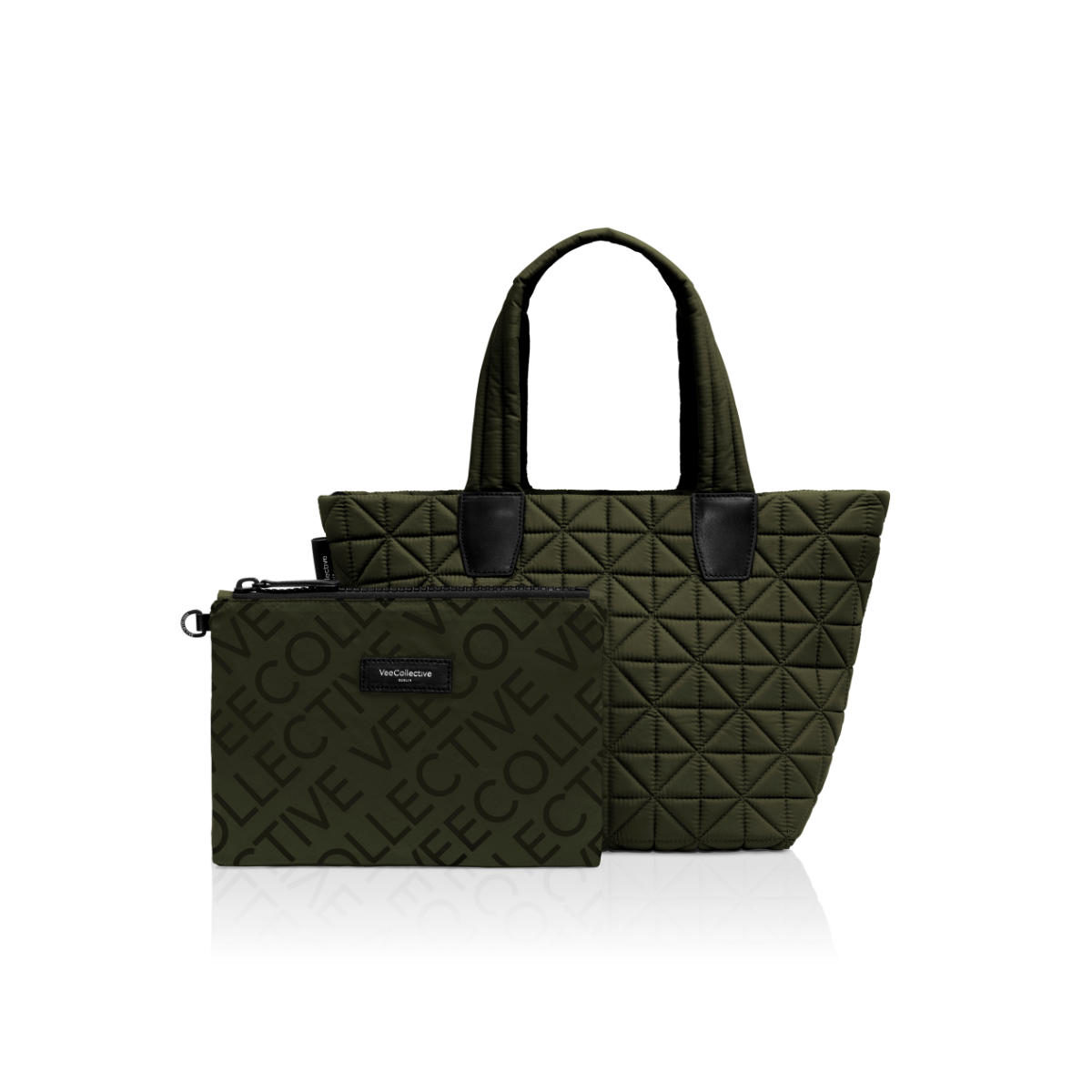 VeeCollective Vee Tote Bag Small Olive