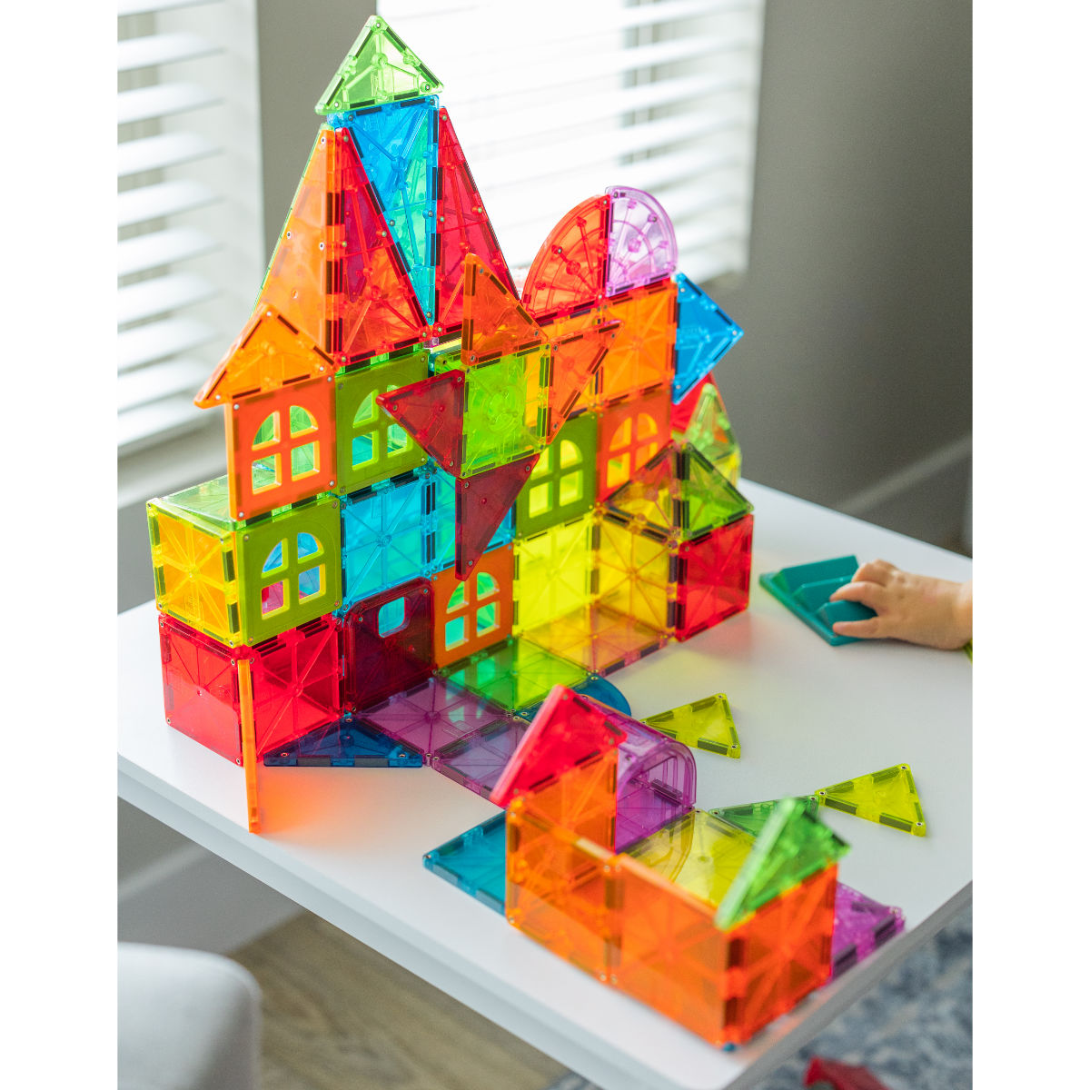Magna-Tiles Metropolis – 110 Teile
