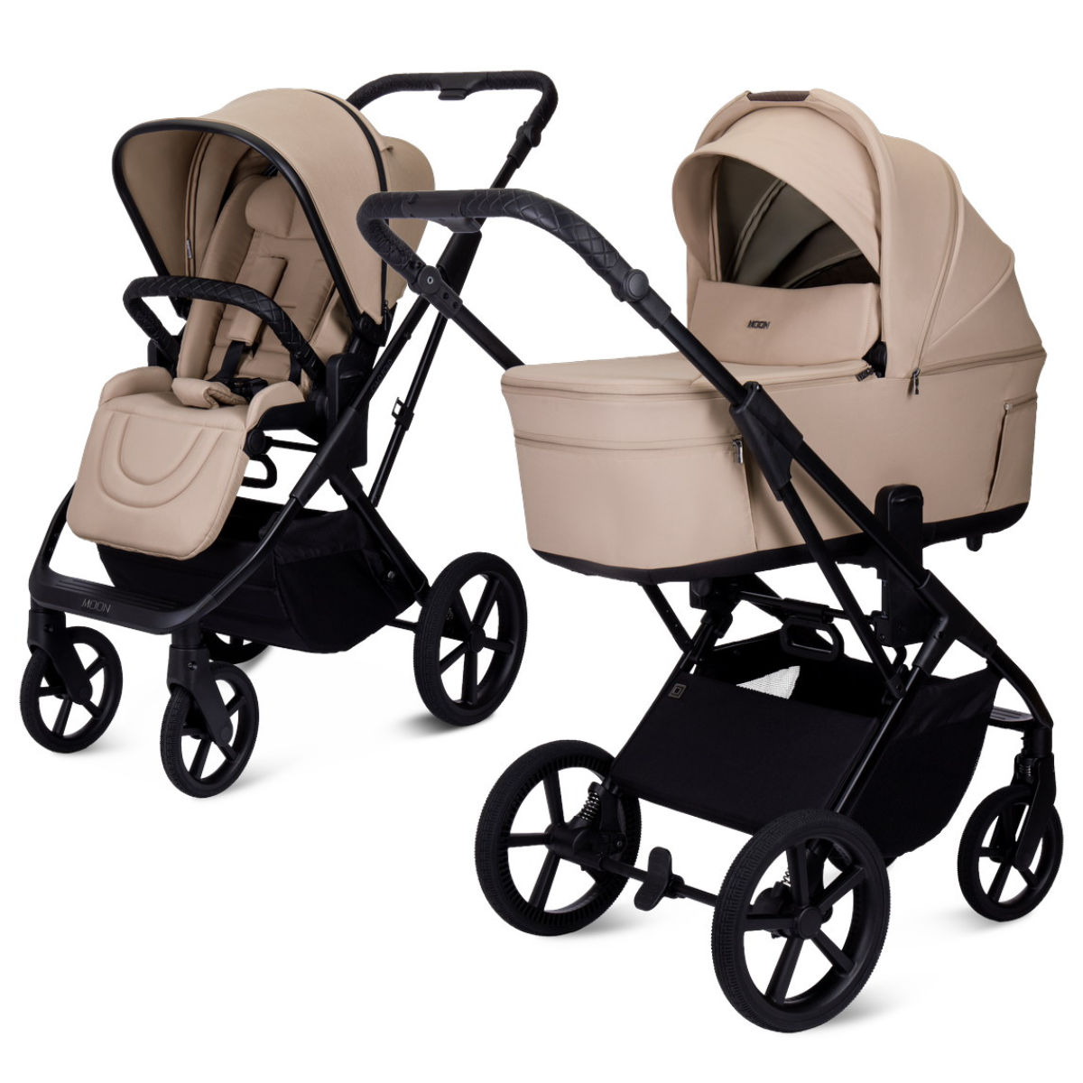 Moon Ciao Fold Kombikinderwagen mit faltbarer Babywanne