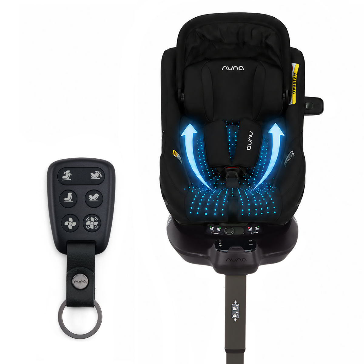 Nuna RELX wind elektrischer i-Size Kindersitz (40–105 cm)