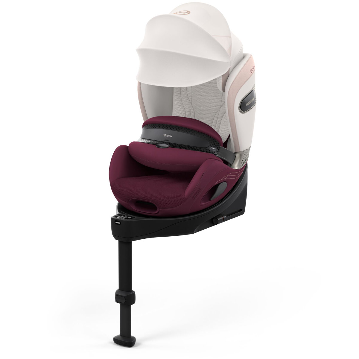 Cybex Anoris Si Airbag i-Size Car Seat (15 Months–7 Years) with Integrated ISOFIX Base