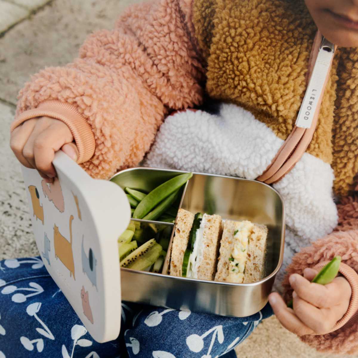 Liewood Arthur stainless steel lunch boxes
