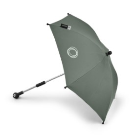 Bugaboo Sonnenschirm in Grün - schräge Ansicht