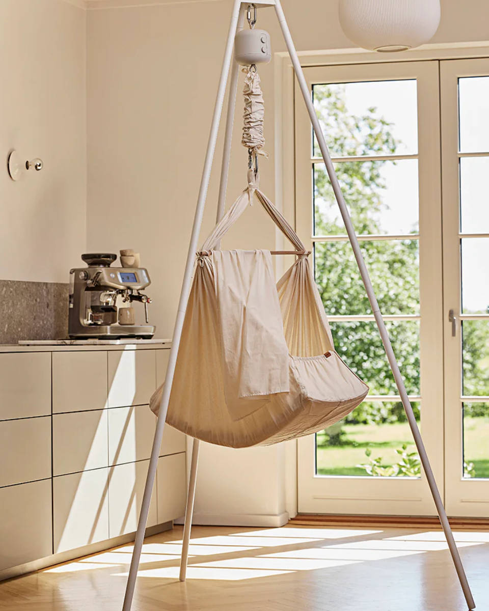 Membantu Premium Set Baby Hammock with Cradle Motor and Stand