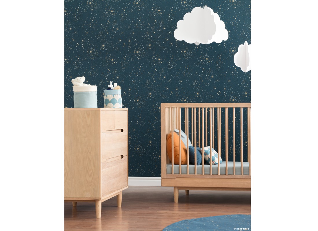 Nobodinoz PURE Evolutive Babybett 70x140cm
