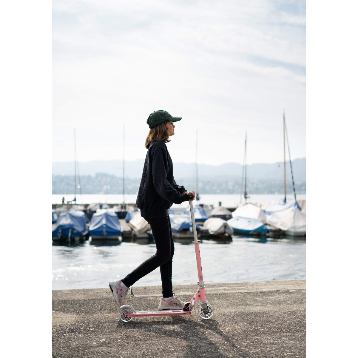 Micro Scooter Sprite mit LED Räder
