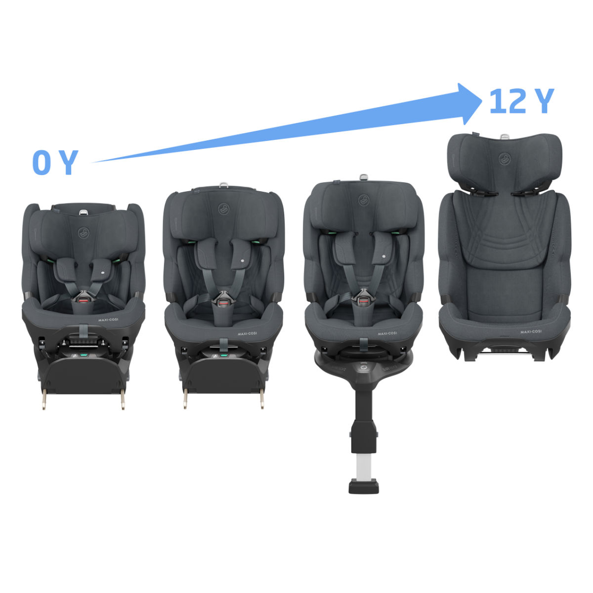 Maxi-Cosi Pearl XL Slide Pro i-Size Car Seat (3M-12Y)
