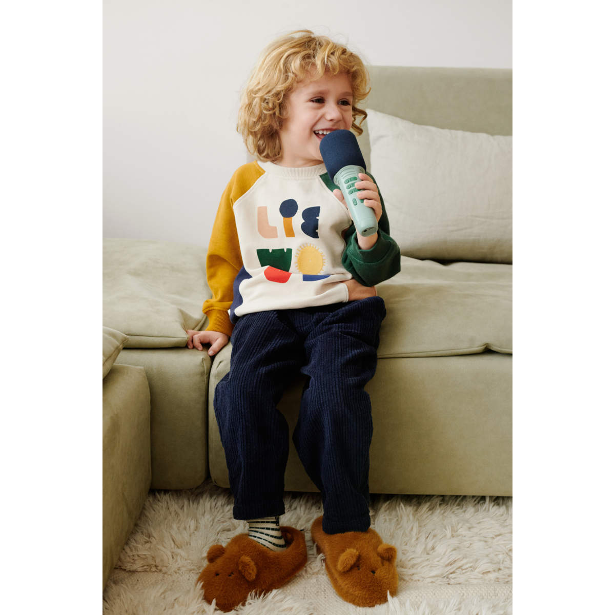 Liewood Aviaja Slippers – Rabbit / Bear / Reindeer