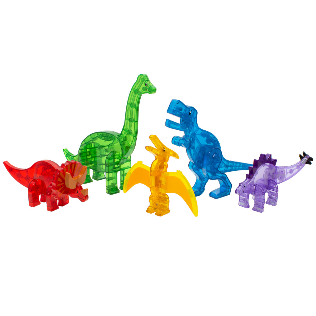 Magna-Tiles Dinosaurs – 5 Pieces