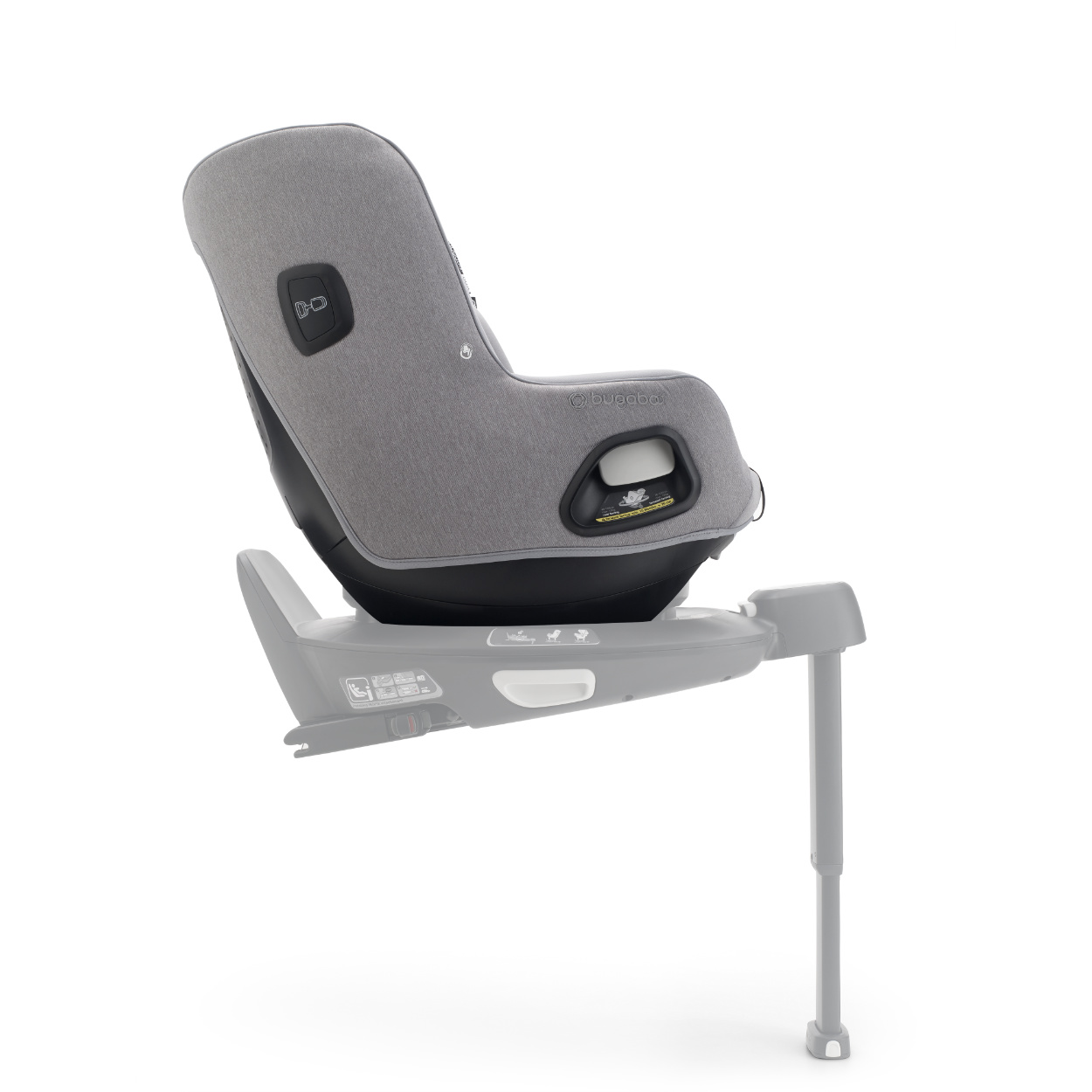 Bugaboo Owl by Nuna Kindersitz Grau - Seitenansicht