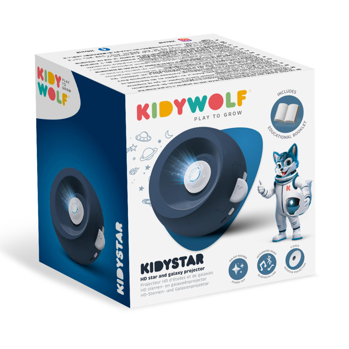 Kidywolf KIDYSTAR Night Light & Star Projector