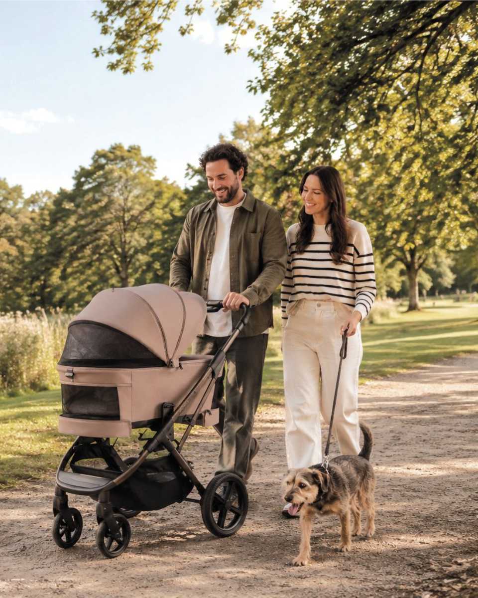 Moon Ciao Fold Kinderwagen Set 3 in 1 mit Maxi Cosi Coral Slide Pro i-Size