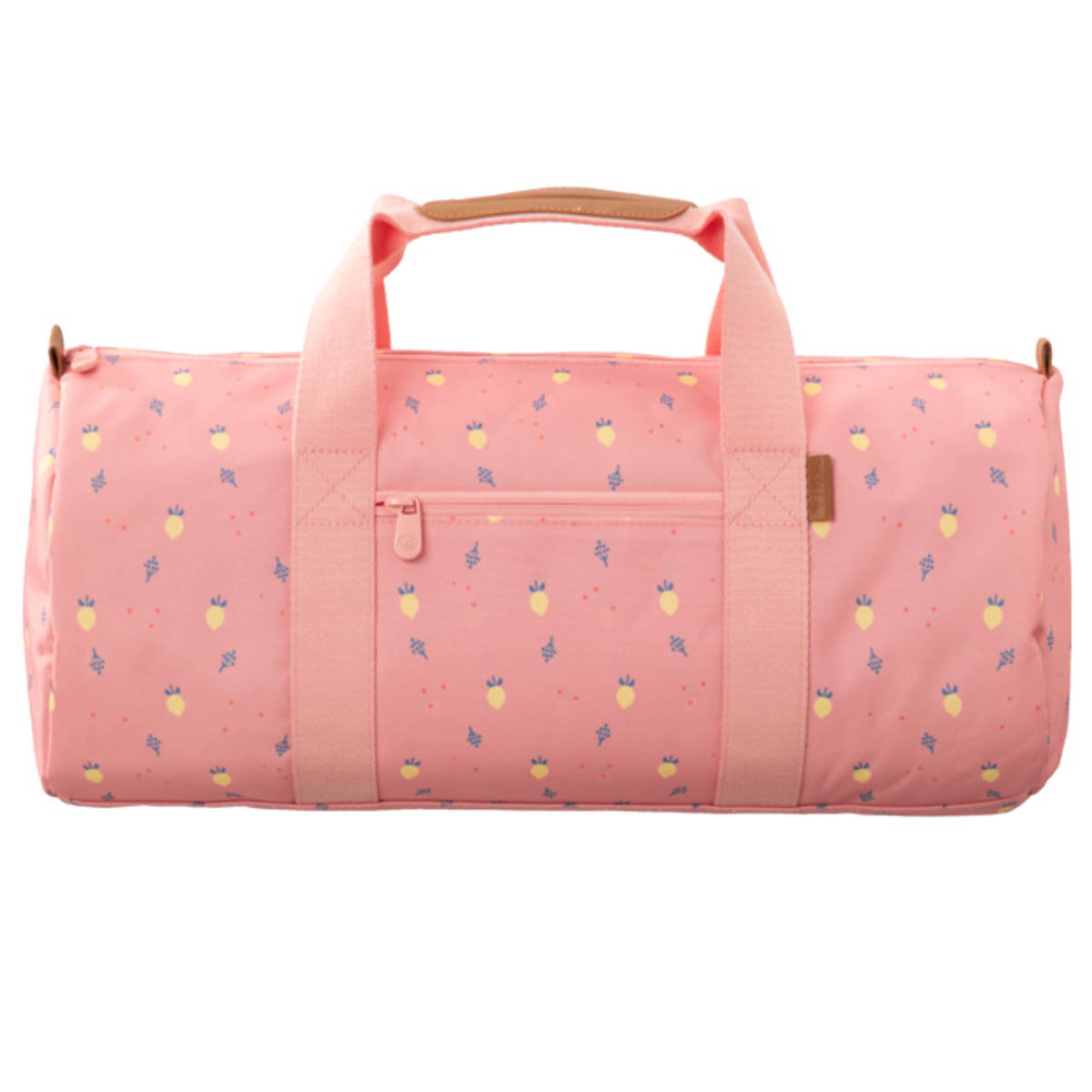 Reisetasche in Rosa mit Muster - Vorderansicht