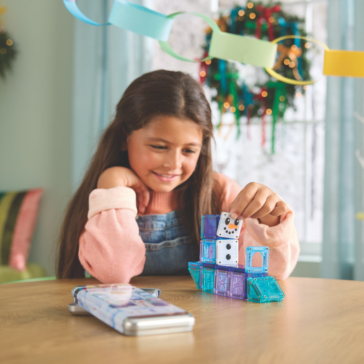 Magna-Tiles microMAGS Winter Travel Set - 26 Pieces