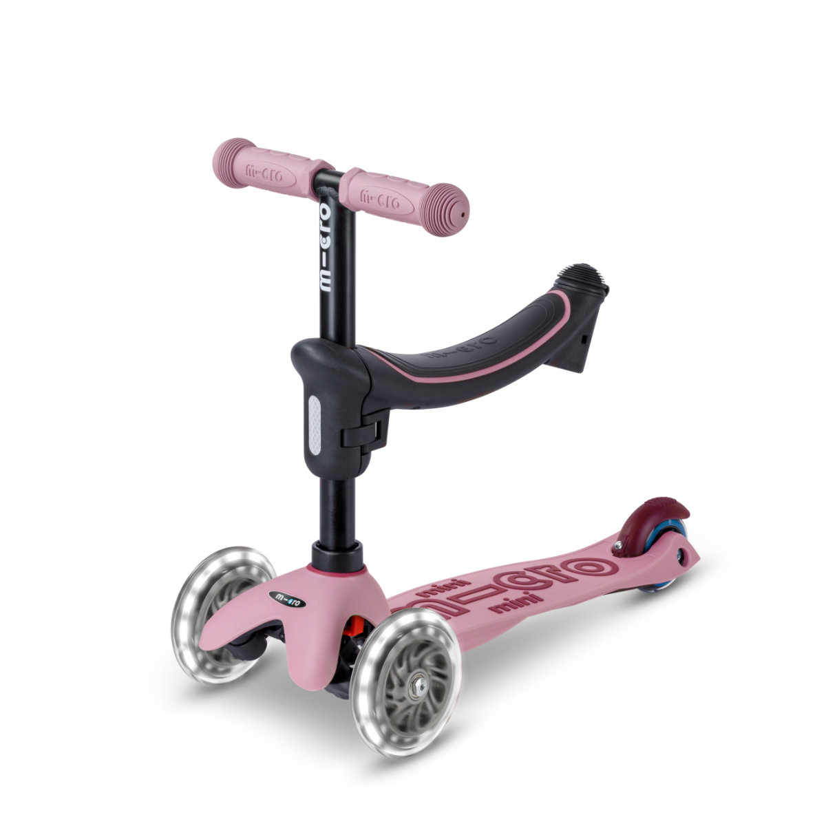 Mini Micro Deluxe Rock & Go LED Scooter