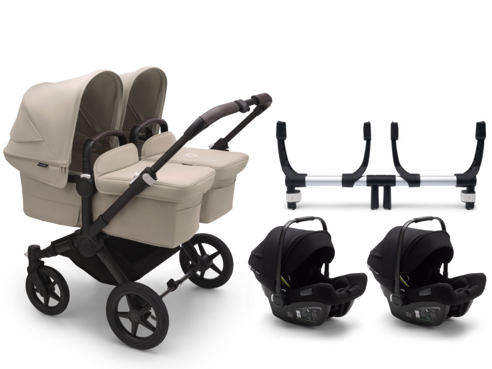 Bugaboo Donkey 5 Twin Kinderwagen Set 3 in 1 inkl. Bugaboo Turtle Air